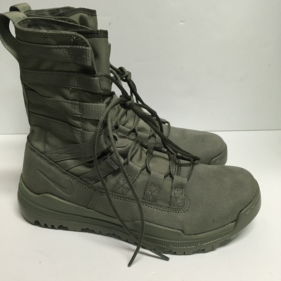 nike military boots sage green